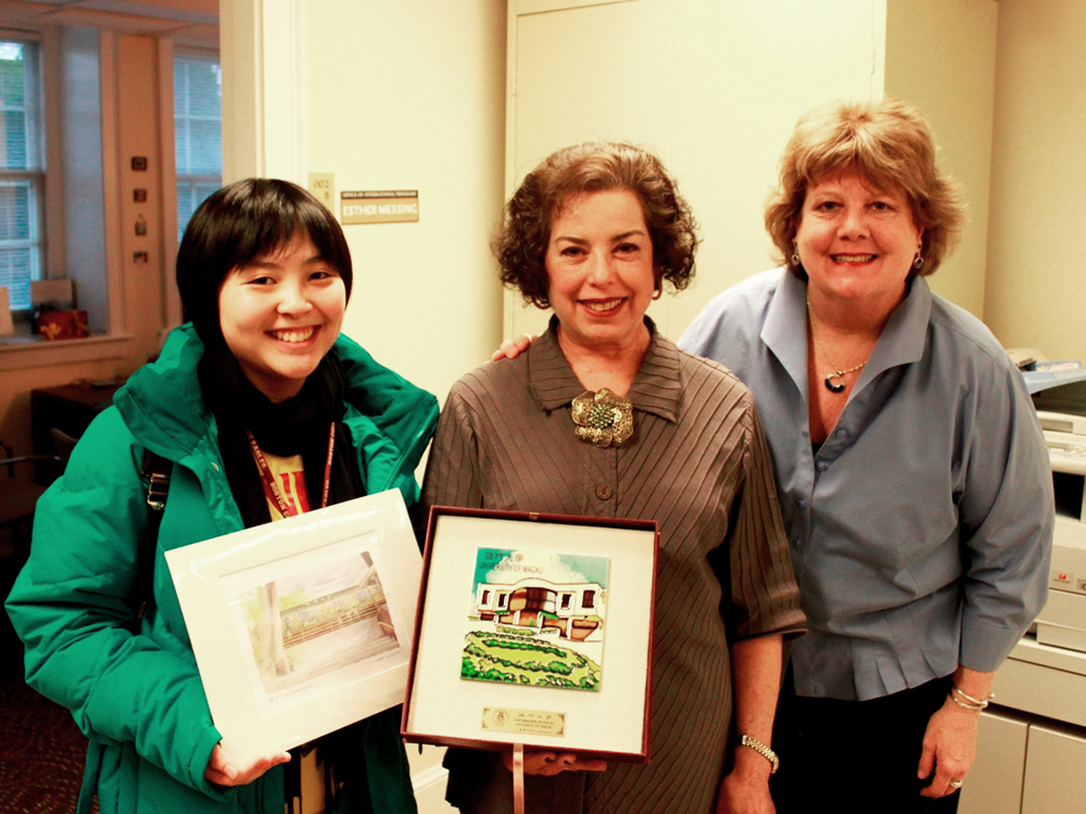 Studying overseas during her university years broadened Tiffany Chui’s (1st from left) horizons