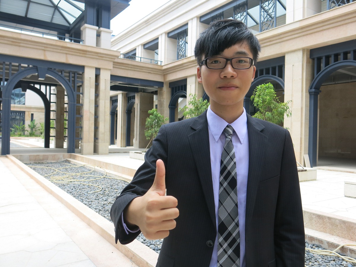 Wong says studying at UM has been his dream since childhood