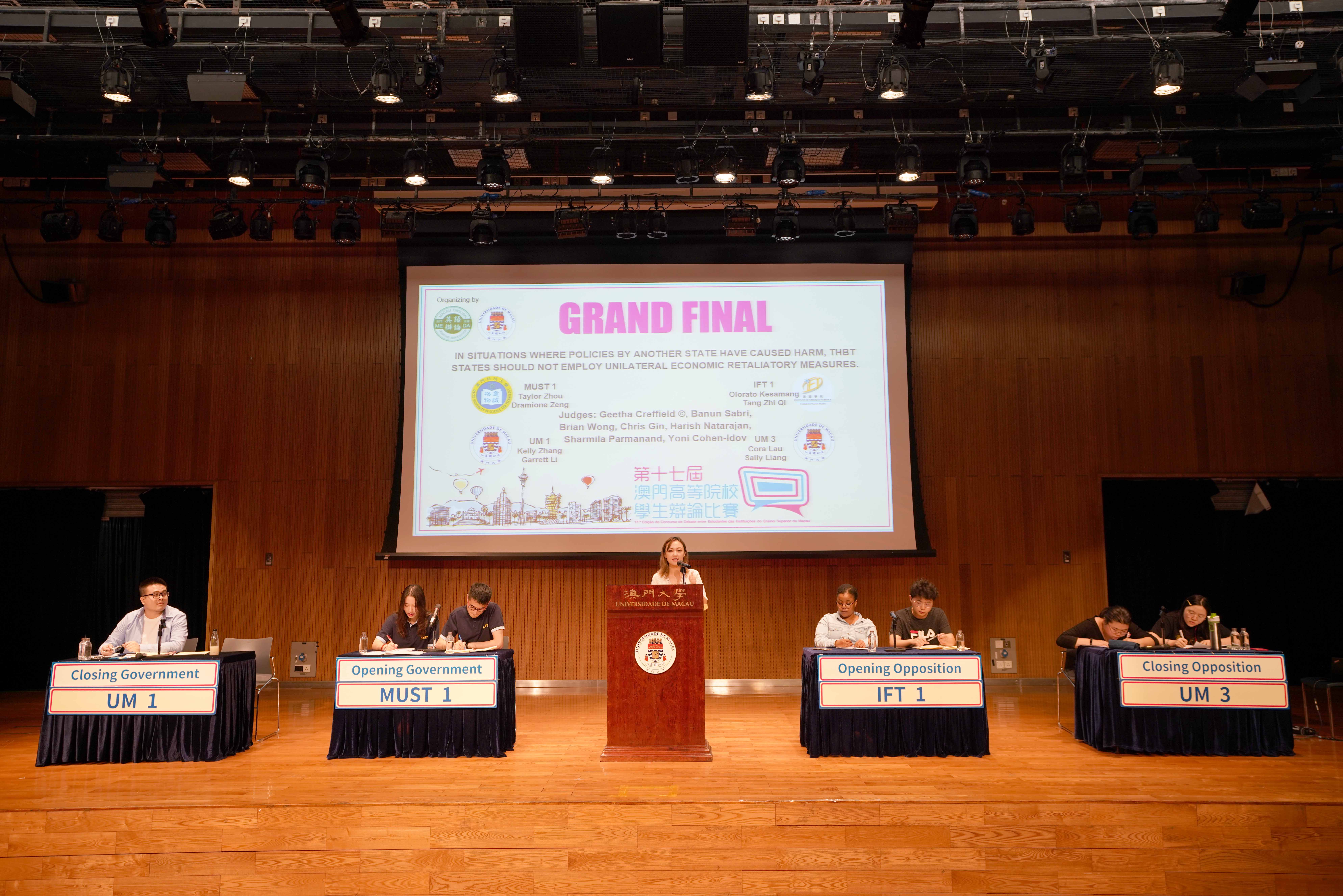 UM’s English Debating Team wins 9th straight championship of local